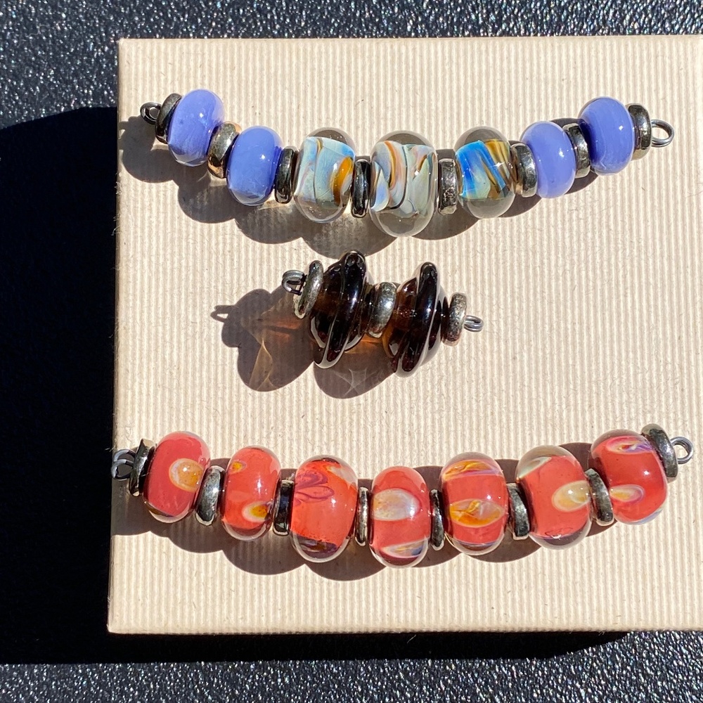 Lamp Work Glass Beads